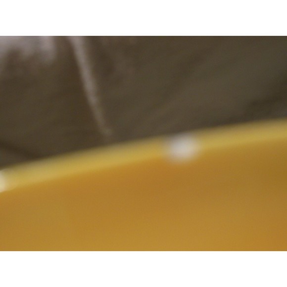 Chip and Dip Bowl Yellow Polka Dot Round Covered Bowl Lid - Picture 9 of 9